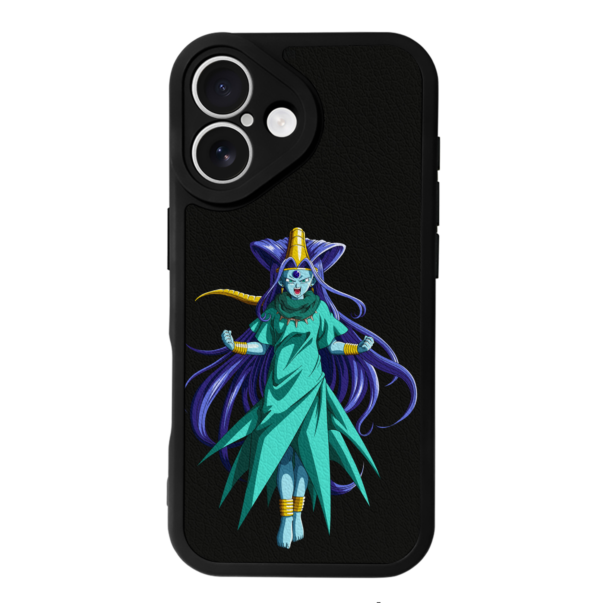 （画像用） ドラゴンボール DRAGON BALL 【iPhone 16シリーズ対応】シリコンスマホケース（レザー調） 材質：シリコン